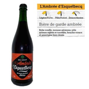 Bière Ambrée d'Esquelbecq Thiriez  75cl - 5.8%