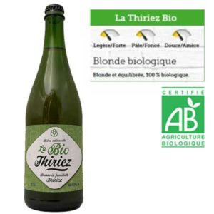 La Thiriez Blonde Bio 75cl - 5.5%