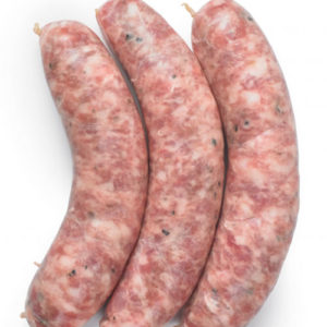 Saucisse Grosse de Porc 500 Grs ou Kilo