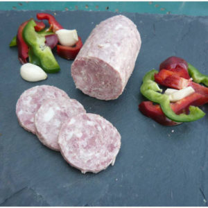 Saucisson à l'ail Fermier (300 Grs env.) à réguler