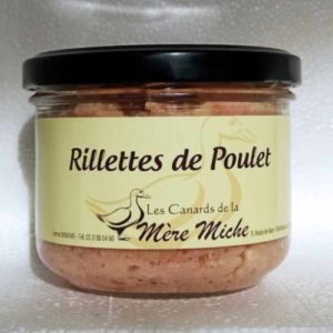 Rillettes de Poulet 200 gr (Bocal)