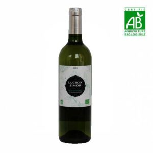 AOC Bordeaux Entre 2 mers blanc sec Croix Simon BIO 75 cl