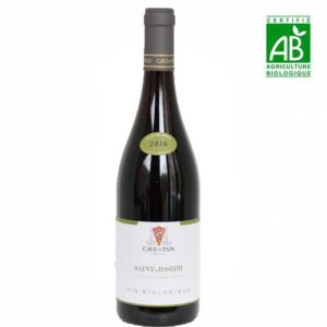 AOC St Joseph rouge Cave de Tain BIO 75 cl