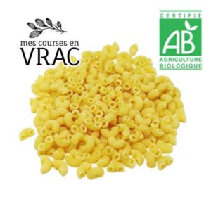 Vrac- Pâtes Coquillettes Blanches Iris Bio