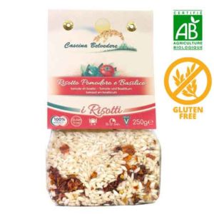 Risotto Tomate Basilic BIO (sans gluten) 250grs