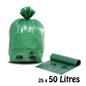 Sacs poubelles 50l x 25 Jetsac