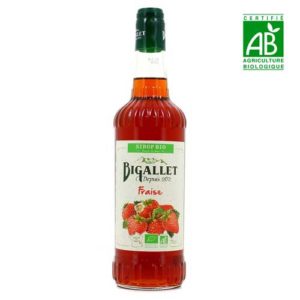 Sirop de Fraise Bigallet BIO 70cl