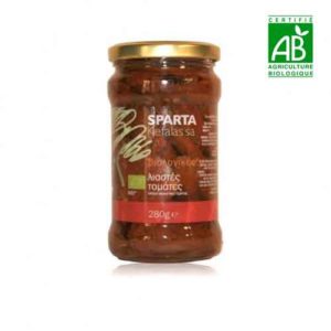 Tomates séchées Sparta BIO Bocal 280grs