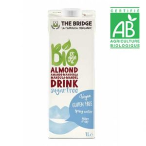 Boisson d'amandes 3% sans sucre The Bridge bio* 1l