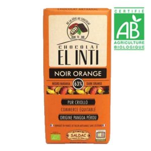 Chocolat noir orange BIO El Inti