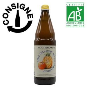 Jus Pomme Ananas Pajottenlander 75cl Bio (bouteille consignée)