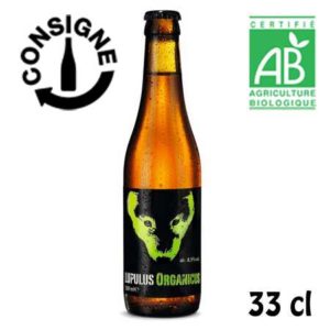 Bière Belge Lupulus Organicus Blonde 8,5° 33 cl (bouteille consignée)