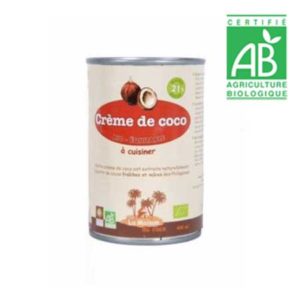 Crème de Coco maigre 21% matière grasse BIO 40cl