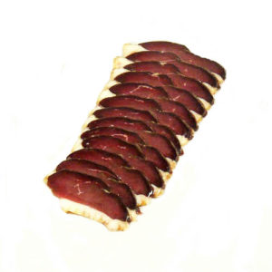 Magret fermier fumé tranché 200 gr environ