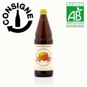 Jus Pomme Rhubarbe Pajottenlander 75cl Bio (bouteille consignée)