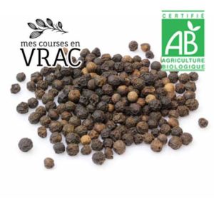Vrac- Poivre Noir en grain Bio