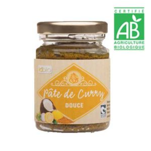 Pâte de curry douce Hindivali bio 90g
