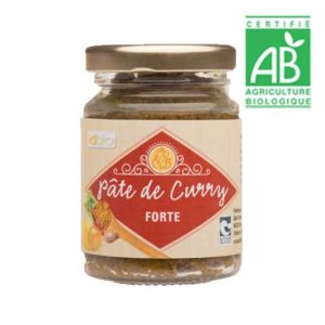 Pâte de curry forte Hindivali Bio 90g