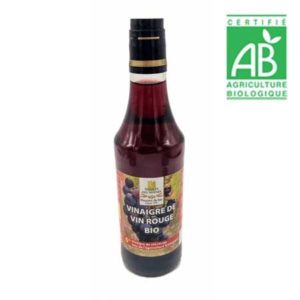 Vinaigre de vin rouge bio 75cl terre de sens