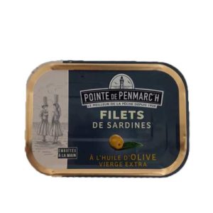 Filets de sardine à l'huile d'olive vierge extra 100 gr Penmarc'h