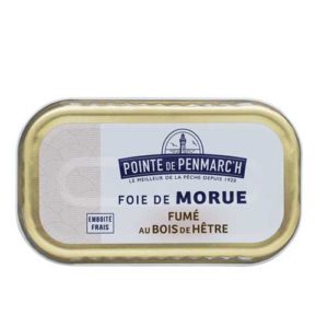 Foie de morue fumé au bois de hêtre 121 gr Penmarc'h