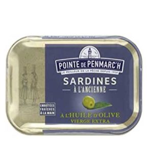 Sardines à l'ancienne à l'huile d'olive extra vierge 115 gr Penmarc'h