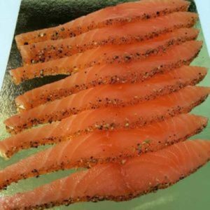 Saumon Cru Mariné Gravlax  2,4 ou 6 Tranches
