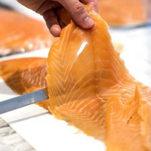 Saumon Fumé Maelstrom 1Kg env. (Cercle Arctique) Entier Prétranché