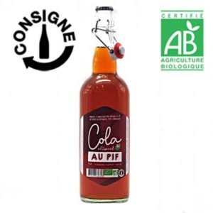 Cola artisanal Au Pif Bio 75 cl Consigné