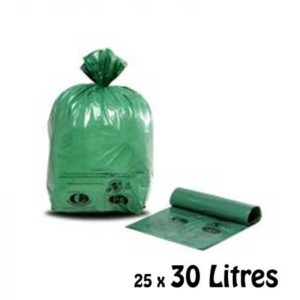 Sacs poubelles 30l x 25 Jetsac