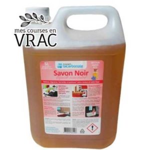 Vrac- Savon Noir liquide à l'huile de lin 1L