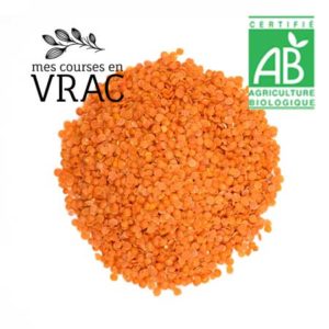 Vrac- Lentilles rouge corail bio
