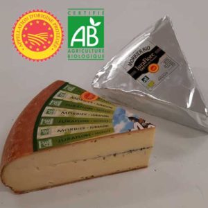 Morbier AOP BIOLOGIQUE au lait cru - 500 Grs