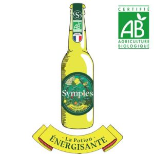 Potion Energisante verte Symples Bio 33 cl infusion pétillante