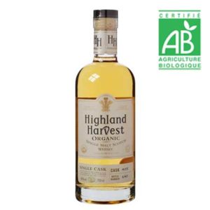 Whisky Highland Harvest 7 ans – 40° Bio 70 cl