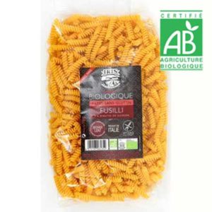 Spirales maïs sans gluten (Paquet de 500Gr)