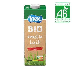 Lait Entier UHT BIO Inex 1L (tetrapack)