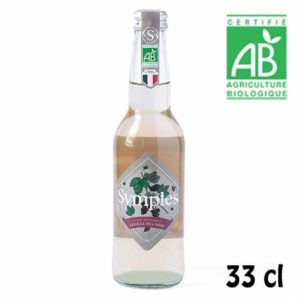 Infusion pétillante Symples Bio Feuilles de cassis 33 cl