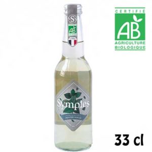 Infusion pétillante Symples Bio Menthe douce 33 cl