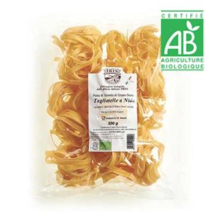 Tagliatelles en nid Blanches Bio Iris 500 gr