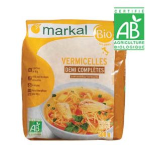Vermicelles demi complètes Bio Markal 500 gr