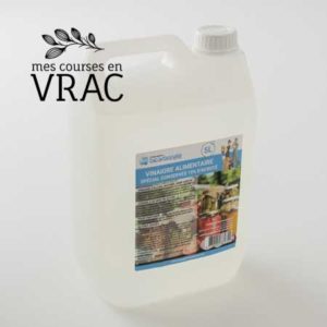 Vrac- Vinaigre alimentaire naturel concentré à 10° Au litre