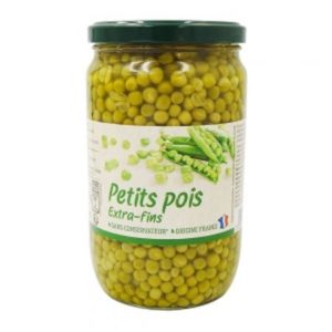 Petit pois extra-fin France bocal 720ml