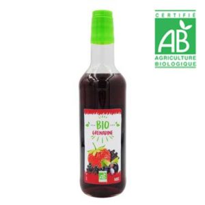 Sirop de Grenadine BIO France bouteille 50cl