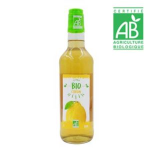 Sirop de Citron BIO France bouteille 50cl