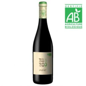 Vin rouge IGP d'OC Merlot BE BIO bouteille 75cl