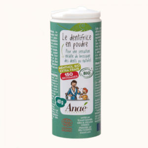 Dentifrice 40 gr Anaé Bio Goût Menthol
