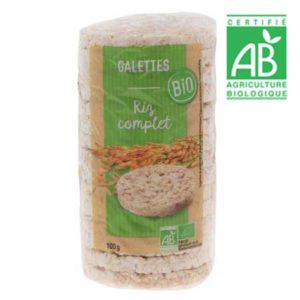 Galettes de riz BIO paquet 100g