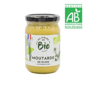 Moutarde de Dijon BIO Ma Pincée de Bio pot 200g