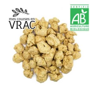 Vrac- Protéines de soja gros morceaux (Markal) Bio